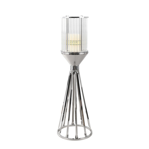 Hexagon Candle Holder - Silver